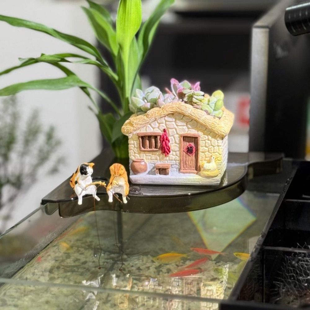 Aquarium Plant Design - Triangle Corner Design Aquarium Corner Shelf