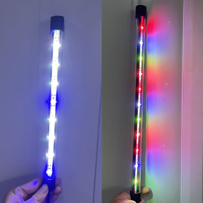Aquarium Plant Ornament - Fish Tank Light Underwater Lighting Submersible
