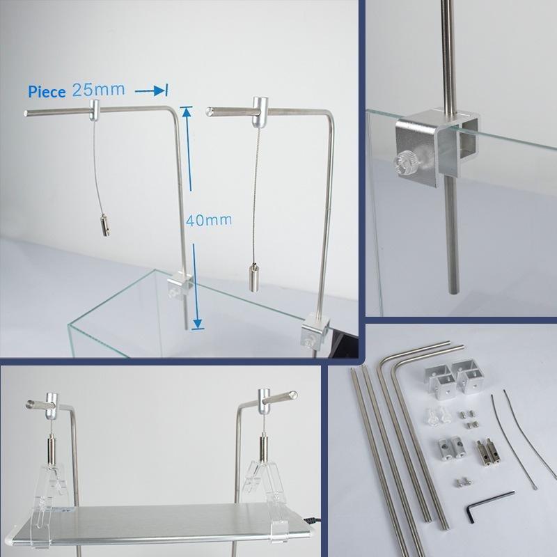 Non Planted Aquarium Fish - Aquarium Light Holder Height Adjustable Non-Slip