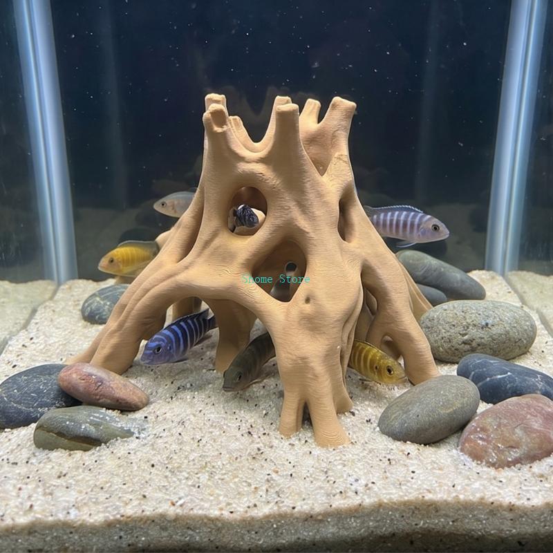 Rễ Tự Nhiên Hang Động Nơi Ẩn n - đánh giá và giá Aquarium Plant Guide