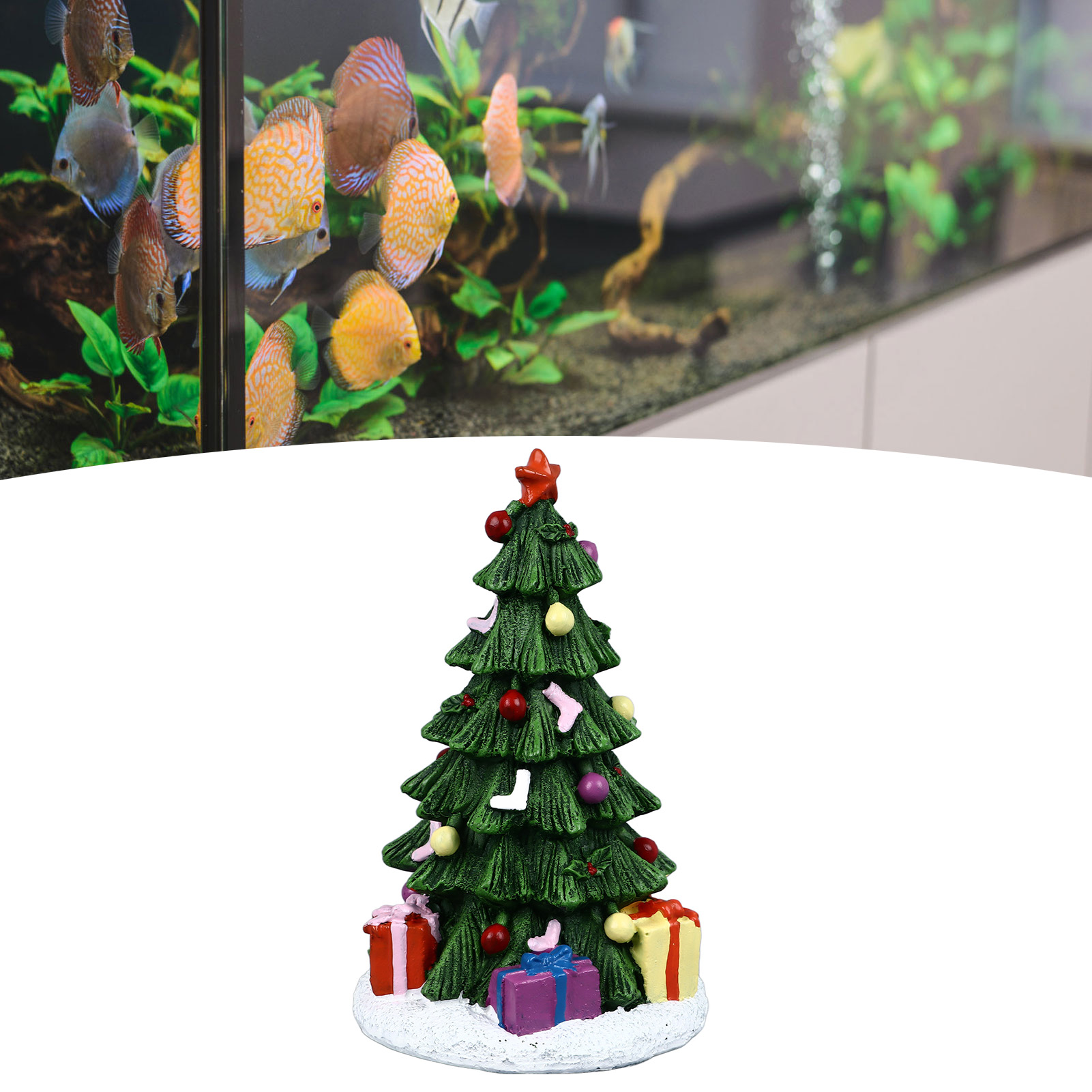 ZK20 Christmas Fish Tank Ornam - đánh giá và giá Aquarium Plant Guide