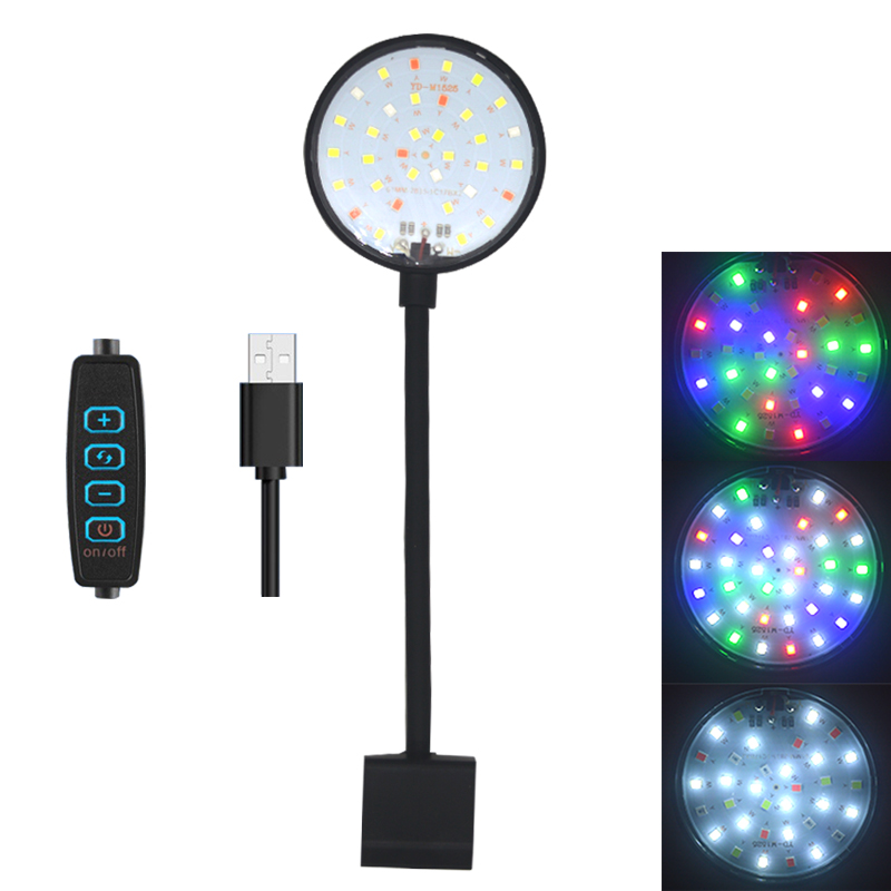 USB Aquarium LED Lamp Fish Tan - đánh giá và giá Aquarium Plant Ornament