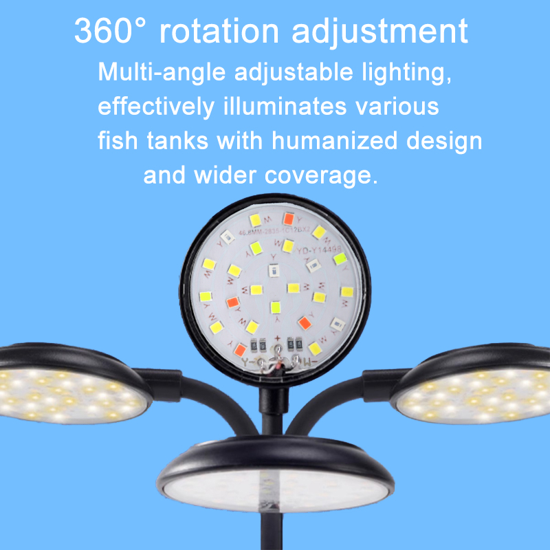 USB Aquarium LED Lamp Fish Tan - đánh giá và giá Aquarium Plant Ornament