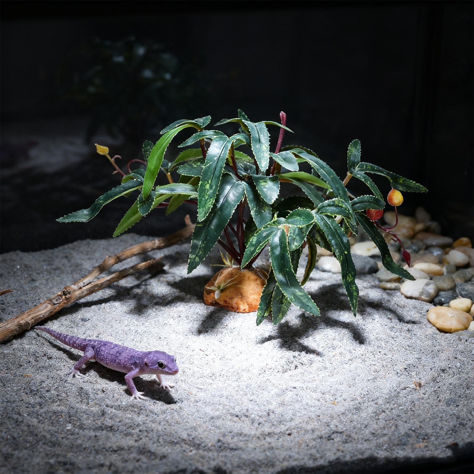 Fake Reptile Plants Snake Tank - đánh giá và giá Aquarium Plant Ornament