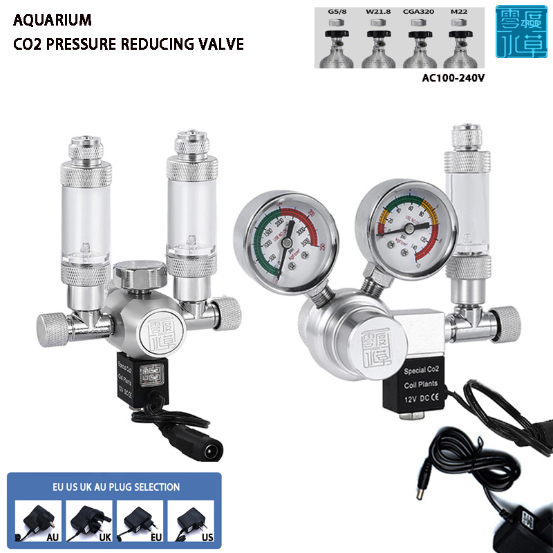 Aquarium CO2 Regulator Solenoi - đánh giá và giá Planted Aquarium Supplies