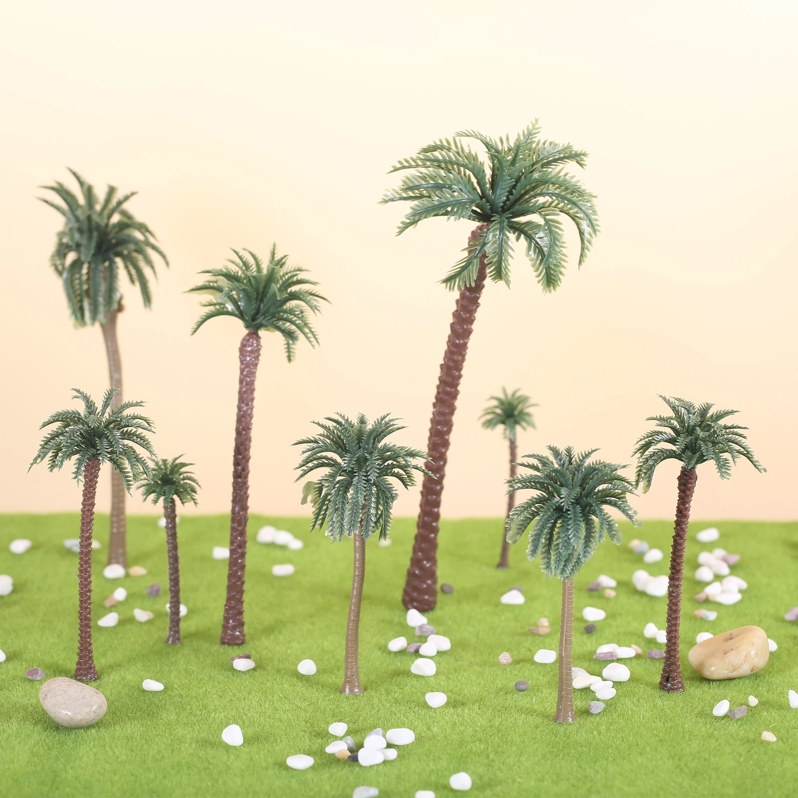48Pcs Plastic Palm Tree Miniat - đánh giá và giá Aquarium Plant Guide