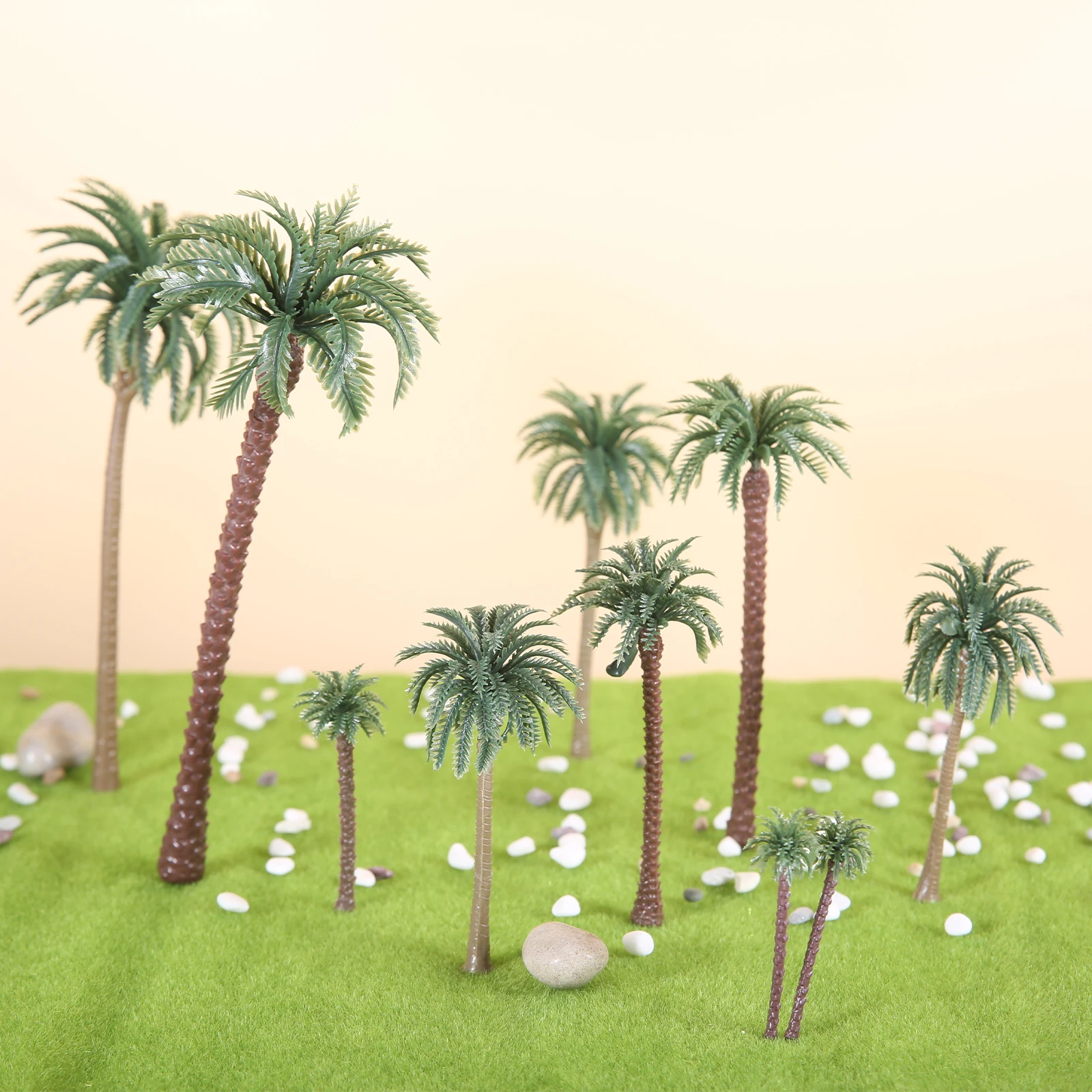 48Pcs Plastic Palm Tree Miniat - đánh giá và giá Aquarium Plant Guide