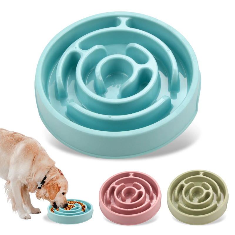 Pet Dog Slow Feeder Bowl Fun N - đánh giá và giá Royal Canin Food Medium