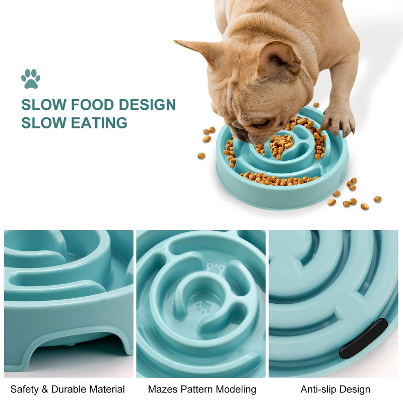 Pet Dog Slow Feeder Bowl Fun N - đánh giá và giá Royal Canin Food Medium