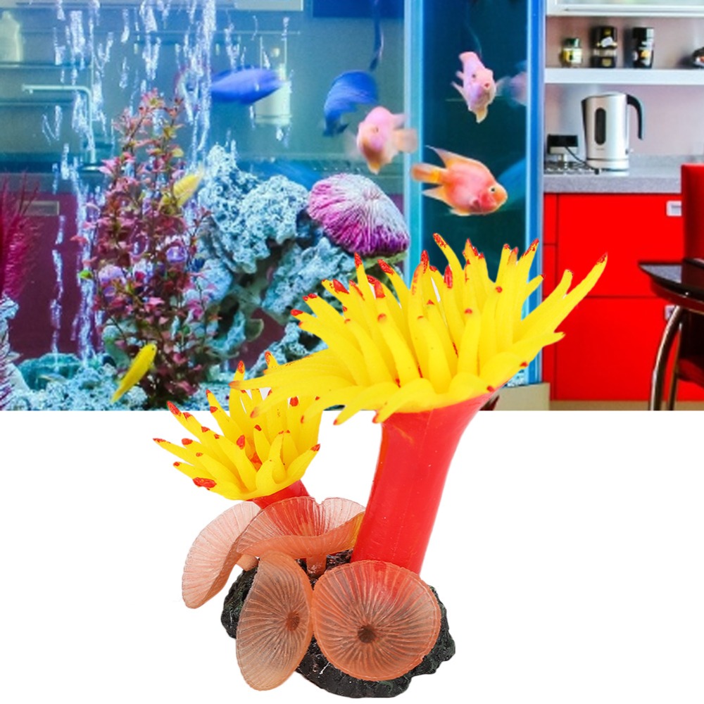 Artificial Plant Bright Color  - đánh giá và giá Aquarium Plant Design