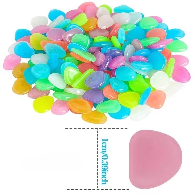 50-200pcs Glow in The Dark Peb - đánh giá và giá Planted Aquarium Supplies