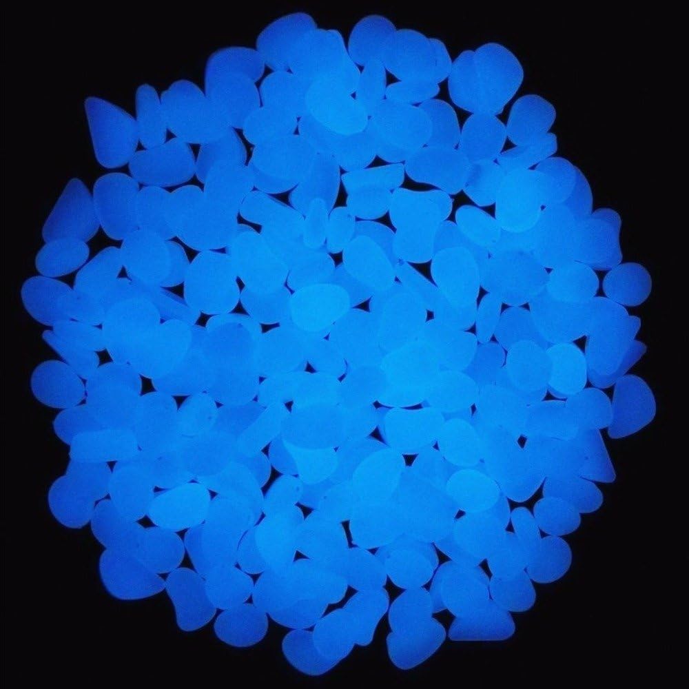 Fish Tank Rocks Glow Blue Pebb - đánh giá và giá Aquarium Plant Ornament